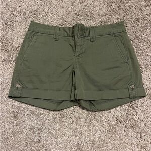 Banana Republic Forest Green Women's Cargo Shorts